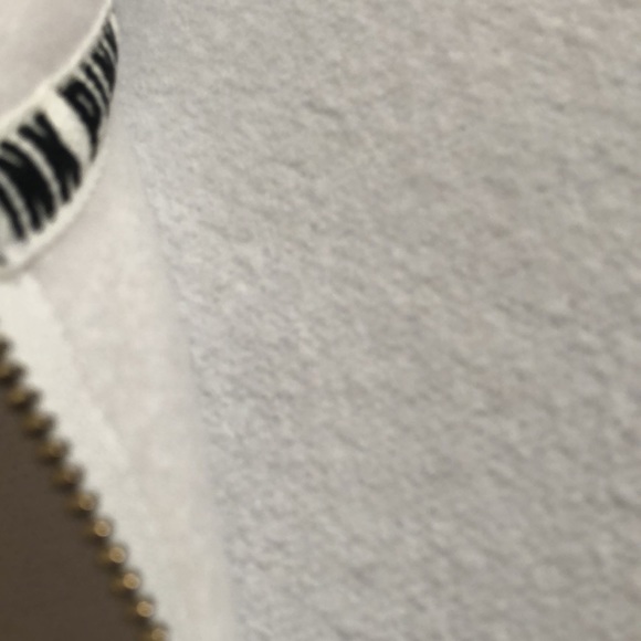 RARE HTF PINK Victoria’s Secret cowl neck pullover Top. White, pink & mint green - Picture 9 of 14